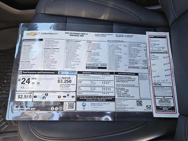 New 2025 Chevrolet Silverado 1500 LT Trail Boss w/ Convenience Package II image 19