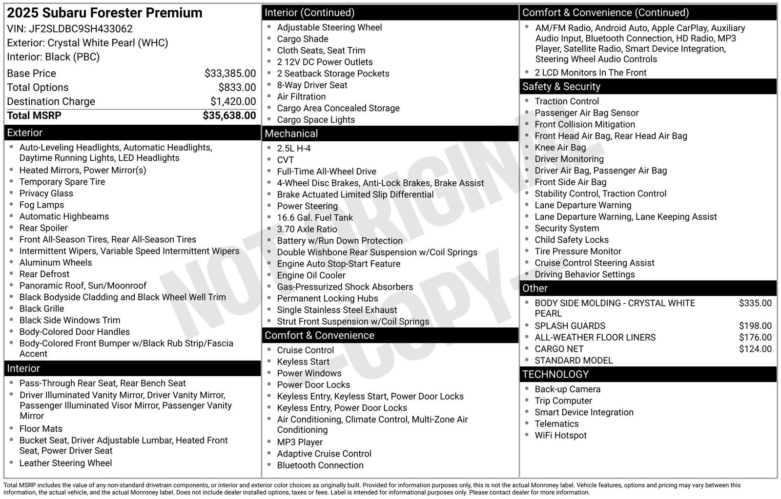 Certified 2025 Subaru Forester Premium image 32