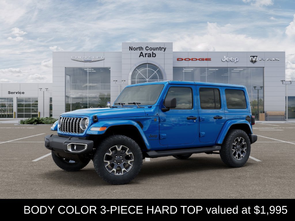 New 2025 Jeep Wrangler Unlimited Sahara w/ Safety Group AWD/4WD image 2