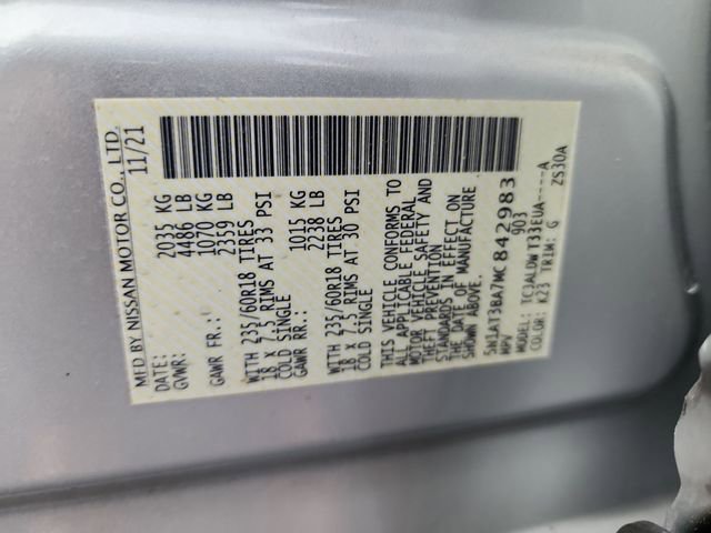 Used 2021 Nissan Rogue SV image 32