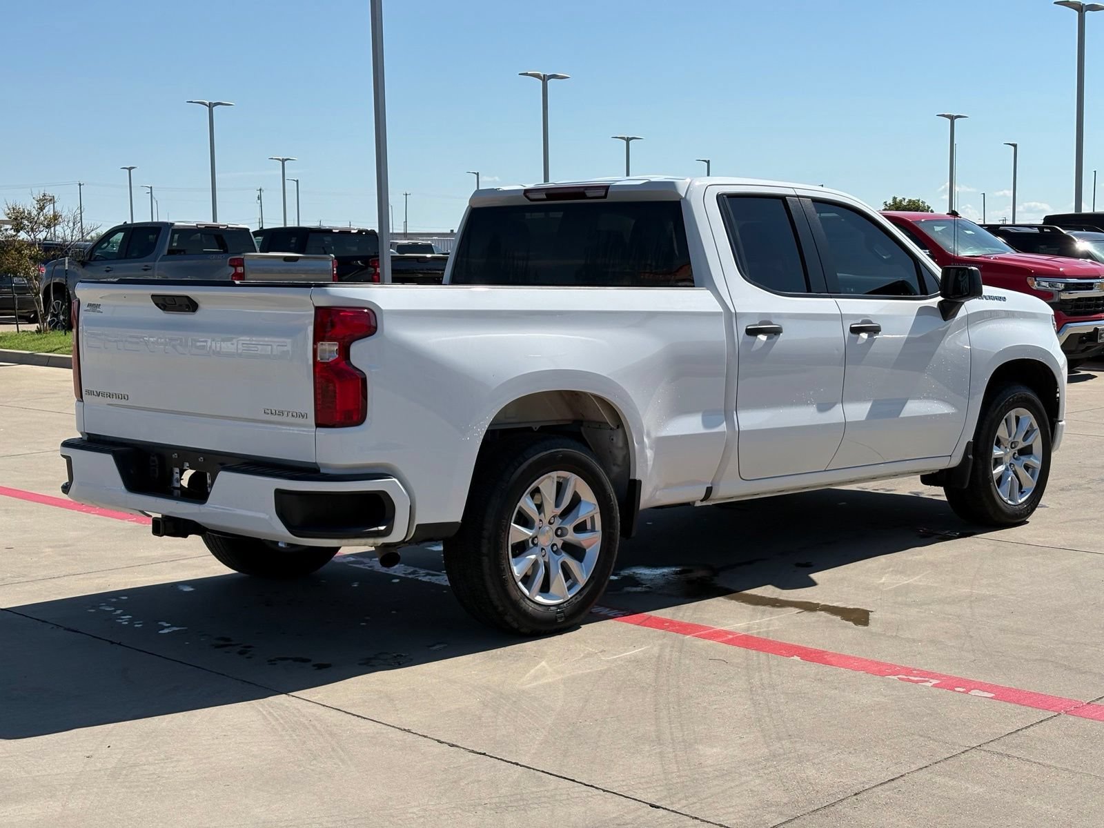 Certified 2025 Chevrolet Silverado 1500 Custom RWD image 7