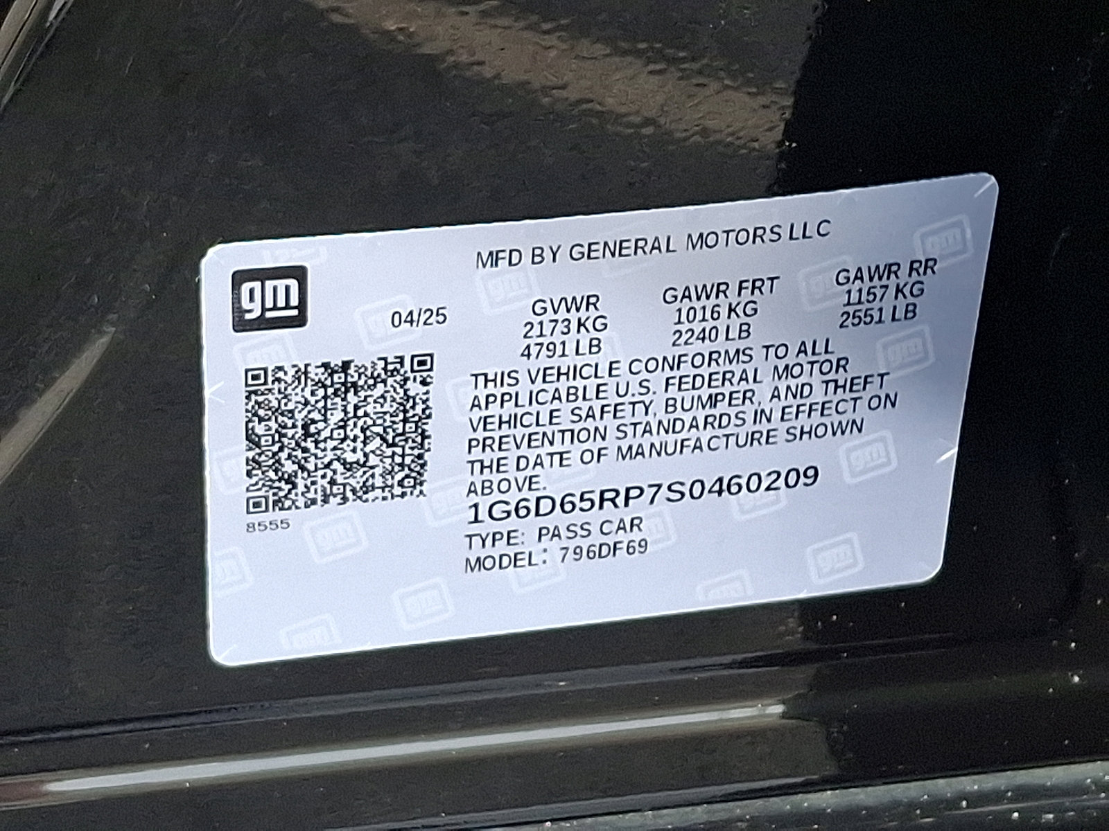 Certified 2025 Cadillac CT4 V Blackwing image 25