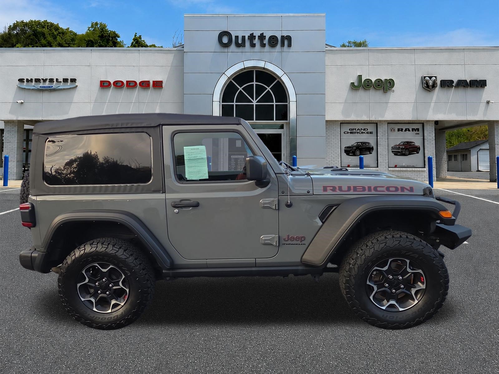 Certified 2023 Jeep Wrangler Rubicon w/ Steel Bumper Group AWD/4WD image 2