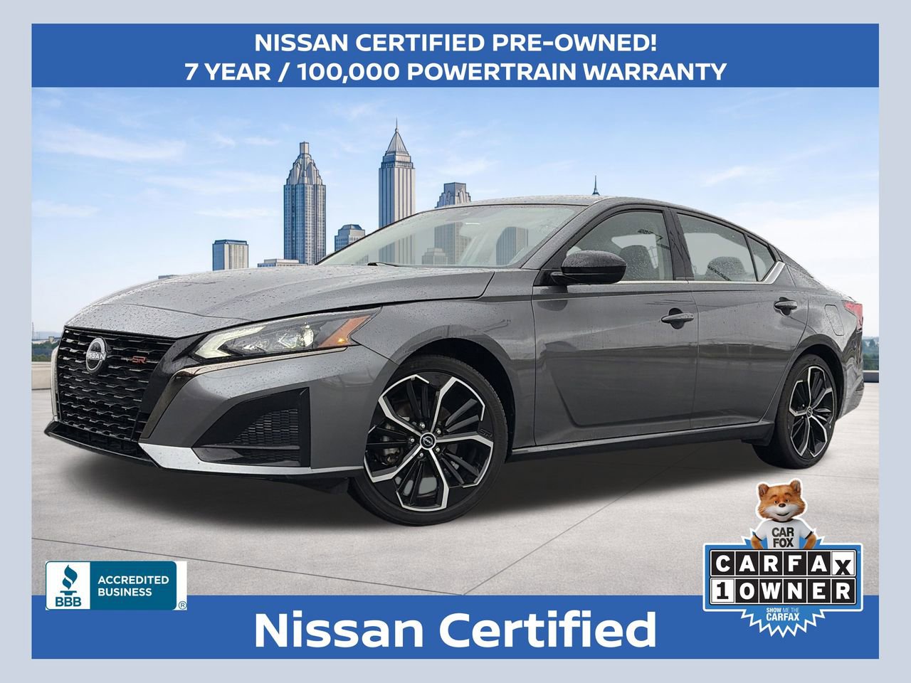 Certified 2025 Nissan Altima 2.5 SR