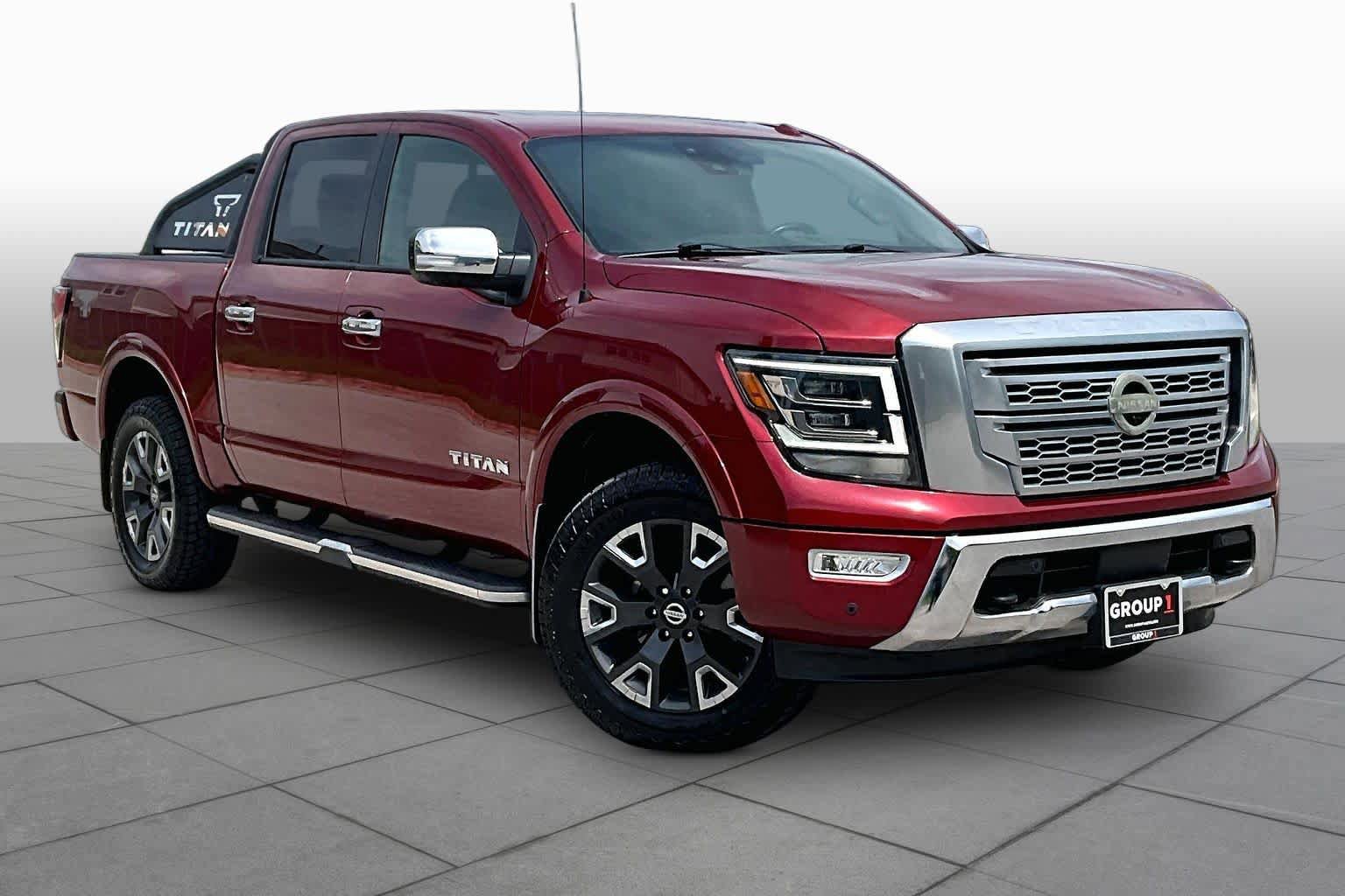 Used 2021 Nissan Titan Platinum Reserve w/ Moonroof Package AWD/4WD image 3