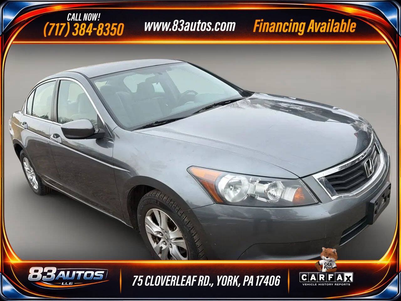 Used 2008 Honda Accord LX-P