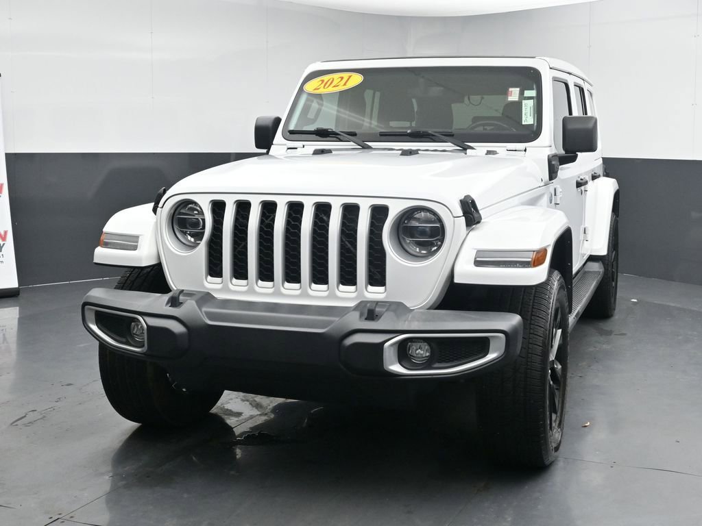 Used 2021 Jeep Wrangler Unlimited Sahara 4xe w/ Cold Weather Group image 4