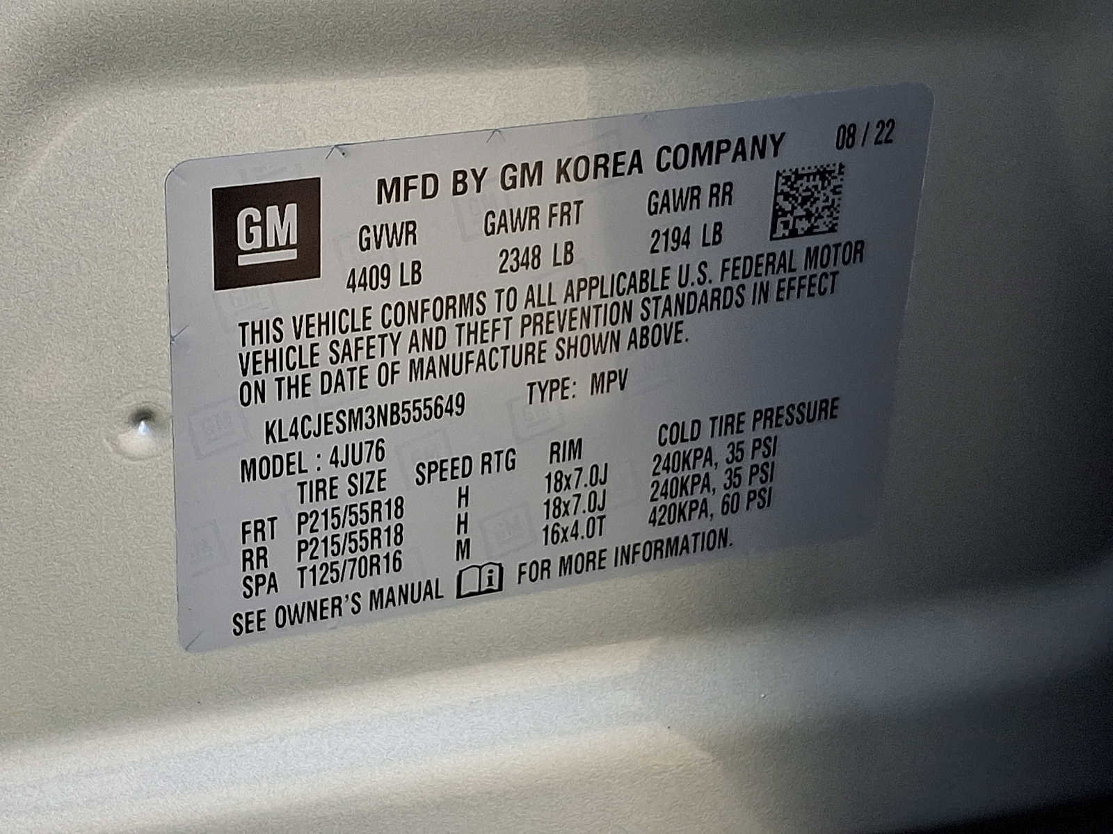 Certified 2022 Buick Encore Preferred w/ Safety Package II image 28