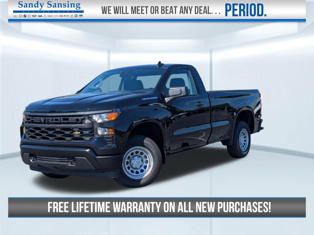 New 2025 Chevrolet Silverado 1500 W/T