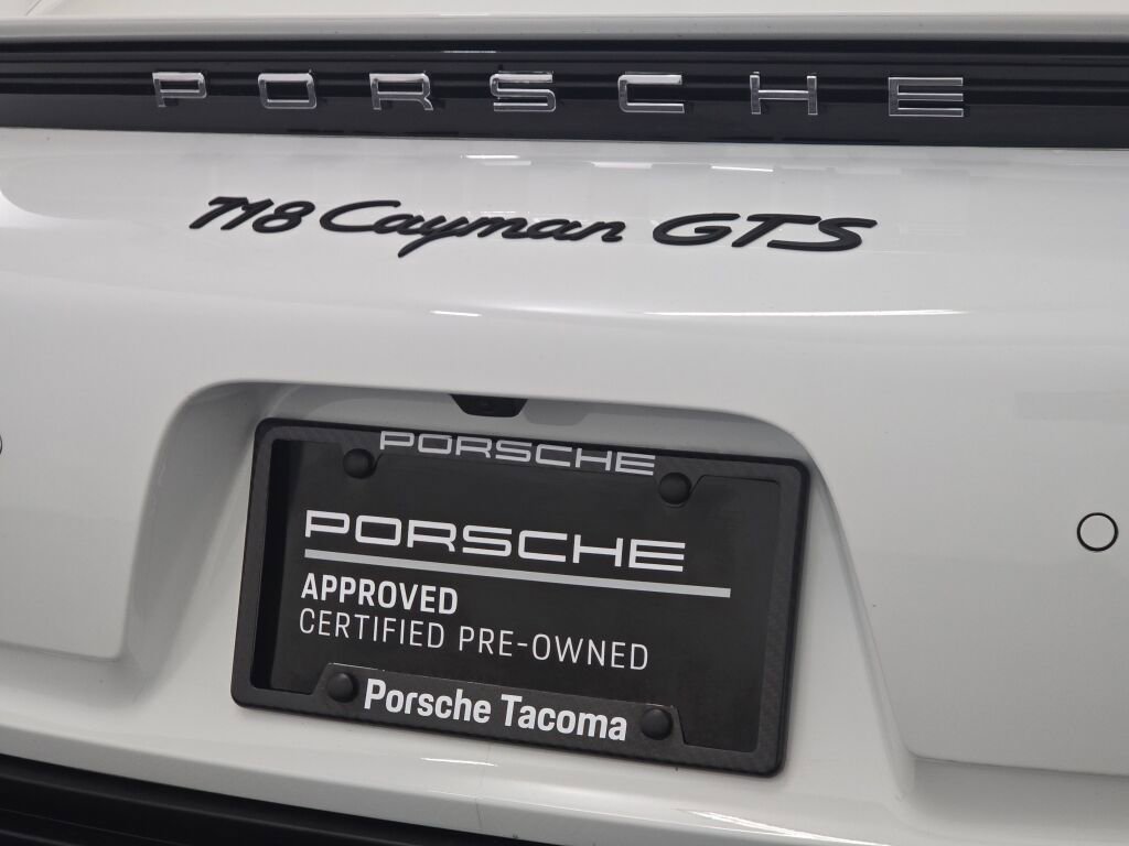 Certified 2024 Porsche 718 Cayman GTS RWD image 32
