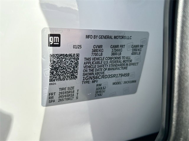 New 2025 Chevrolet Suburban LT w/ Comfort Package image 34