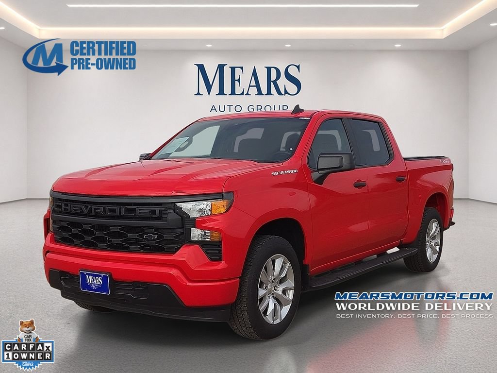 Used 2024 Chevrolet Silverado 1500 Custom AWD/4WD image 1
