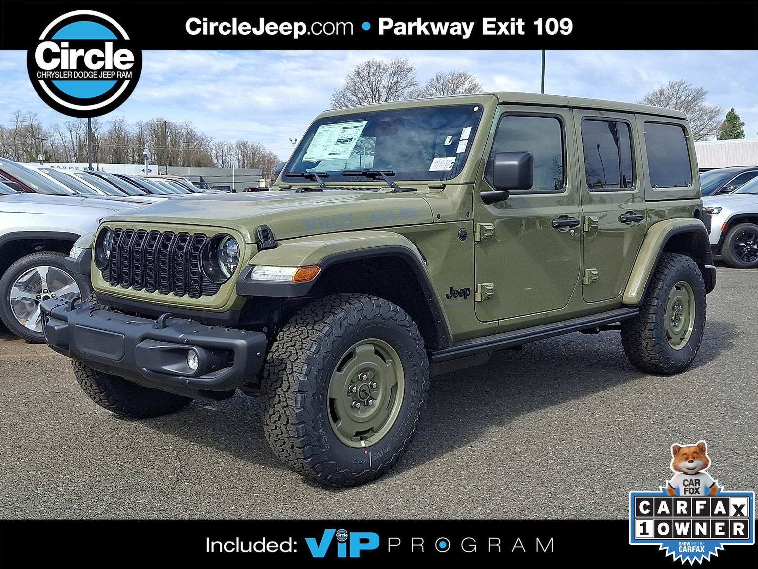 New 2026 Jeep Wrangler Unlimited Sport AWD/4WD image 1