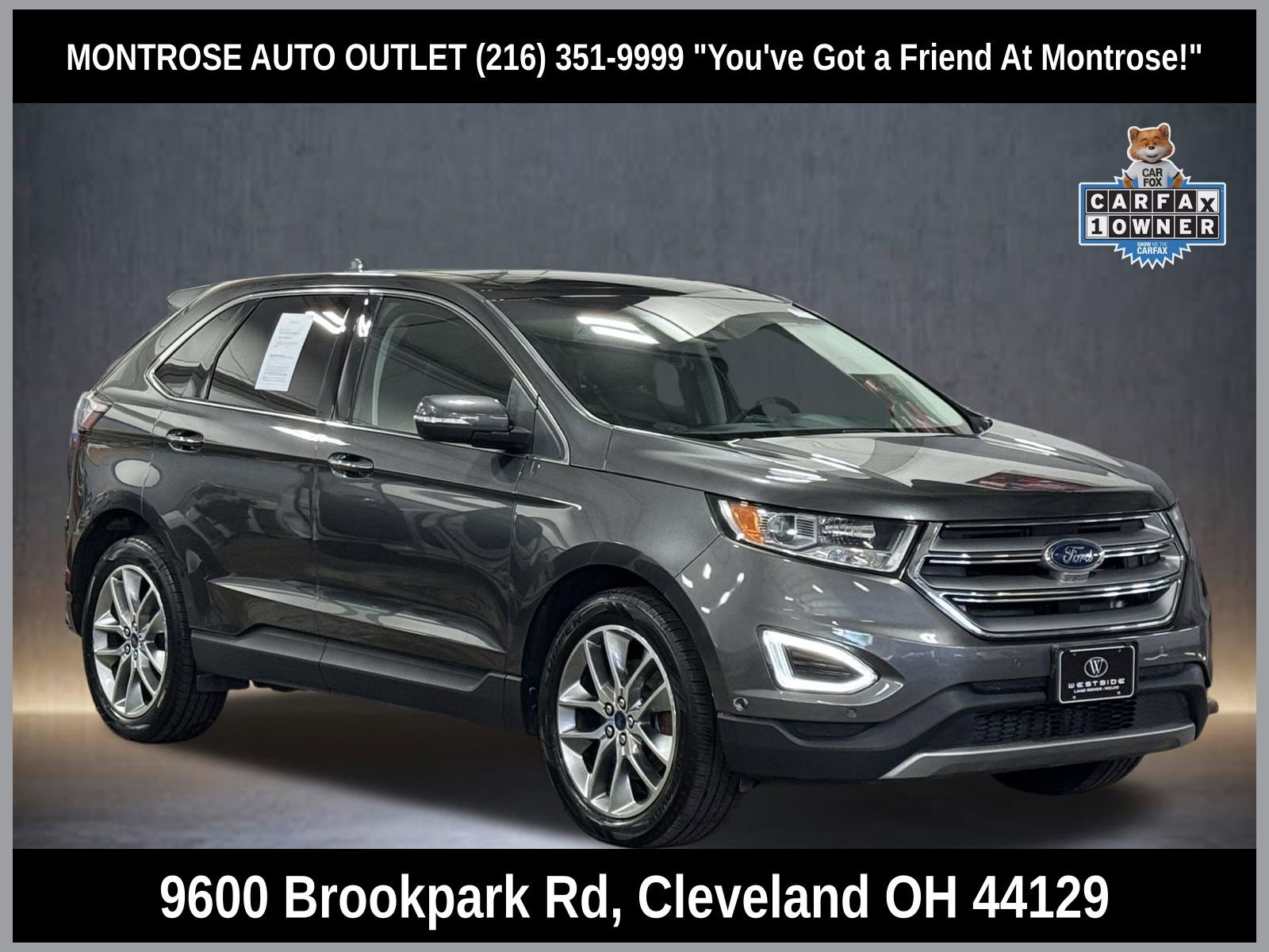 Used 2018 Ford Edge Titanium w/ Equipment Group 302A image 1