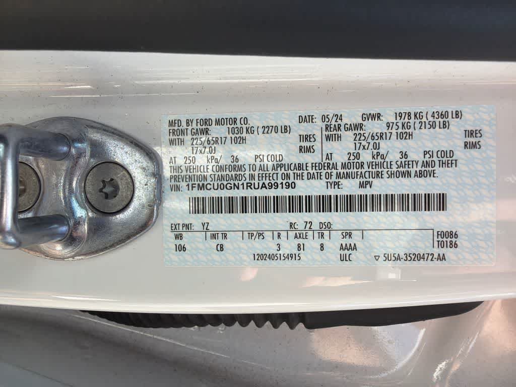 Used 2024 Ford Escape Active FWD image 32