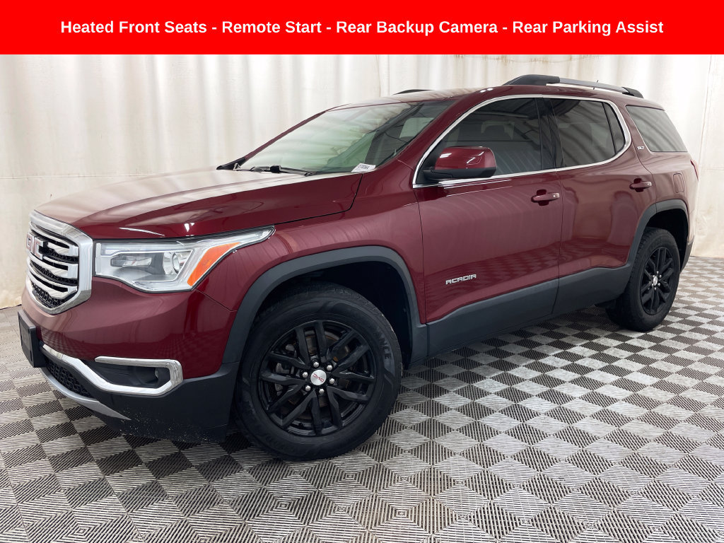 Certified 2018 GMC Acadia SLT w/ LPO, Floor Liner Package FWD image 1