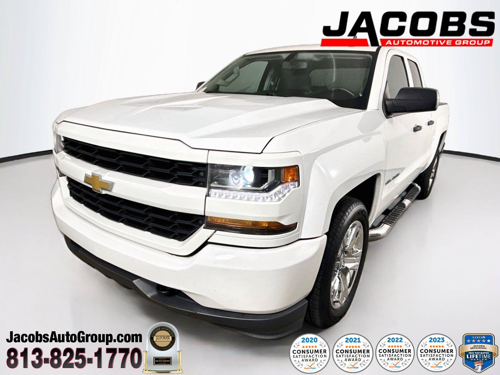 Used 2018 Chevrolet Silverado 1500 Custom w/ Custom Convenience Package RWD image 1