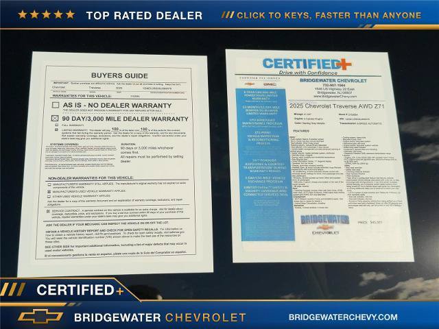 Used 2025 Chevrolet Traverse Z71 w/ Driver Confidence Package AWD/4WD image 14