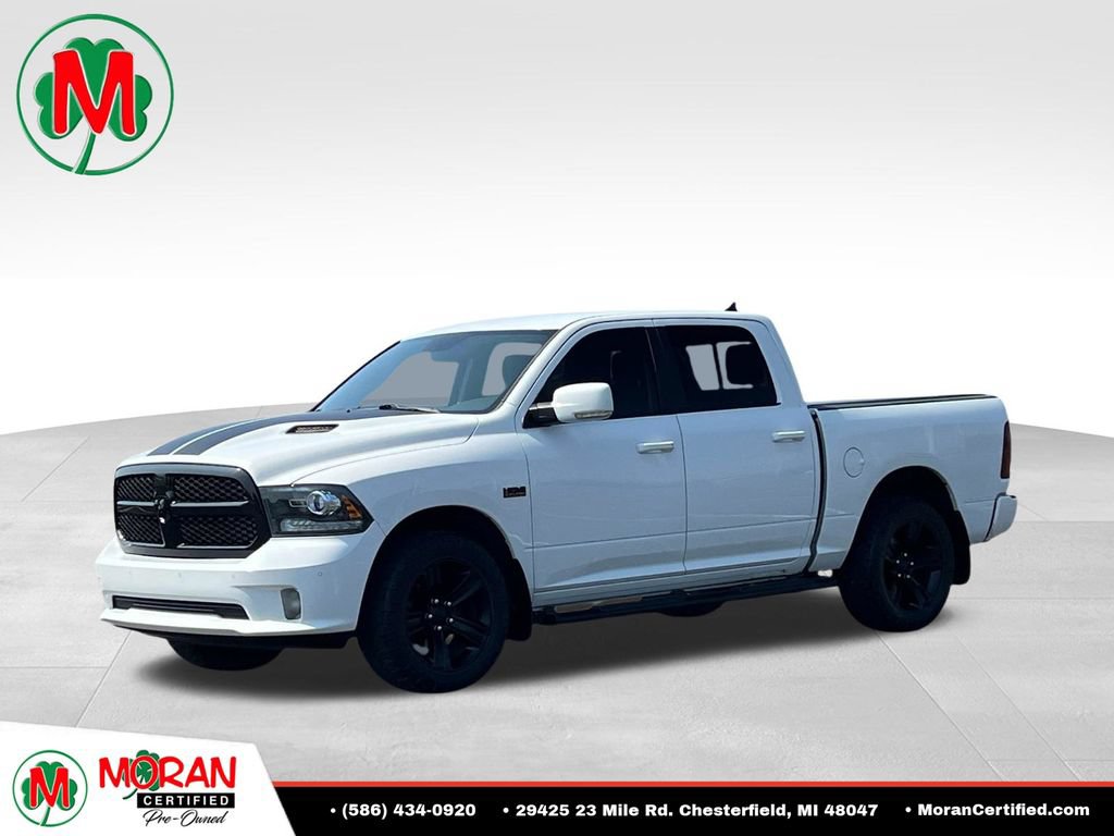 Used 2017 RAM 1500 Sport w/ Quick Order Package 26Q Night AWD/4WD 360° Tour
