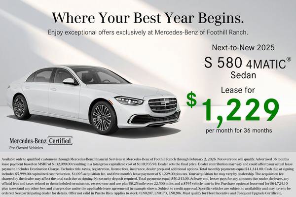 Certified 2025 Mercedes-Benz S 580 4MATIC Sedan image 4