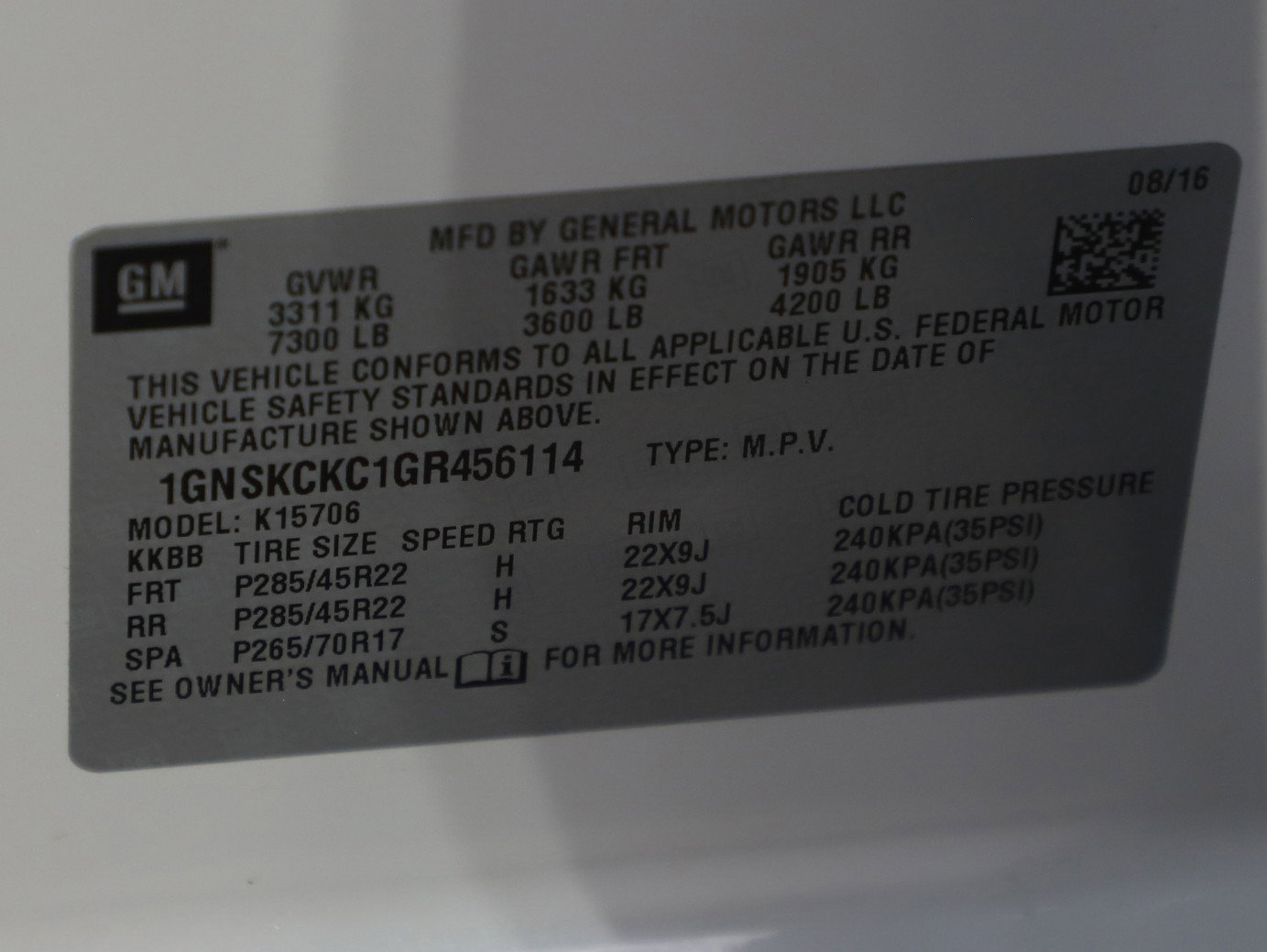 Used 2016 Chevrolet Tahoe LTZ w/ Max Trailering Package image 25