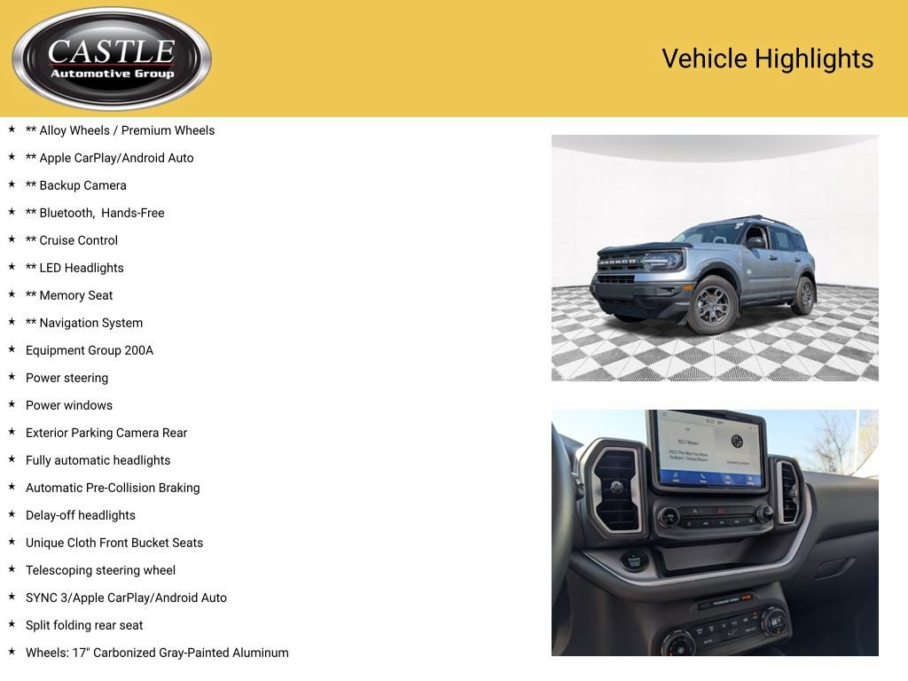 Used 2021 Ford Bronco Sport Big Bend AWD/4WD image 4