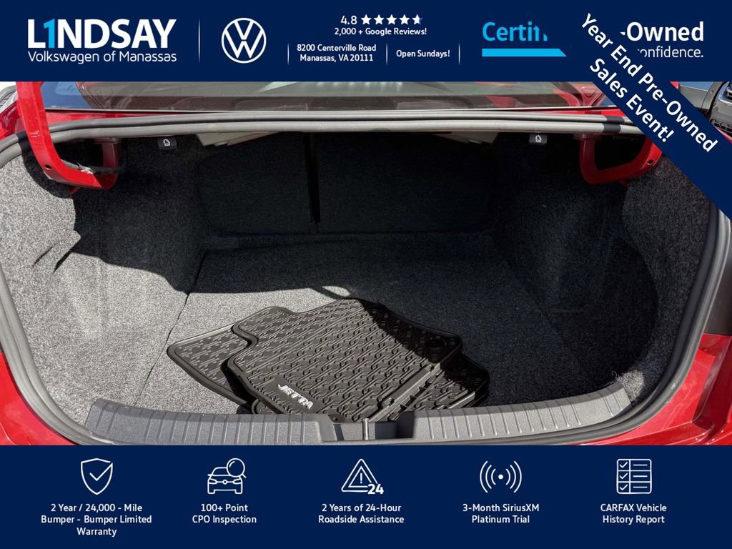 Certified 2024 Volkswagen Jetta SE w/ Panoramic Sunroof Package image 13