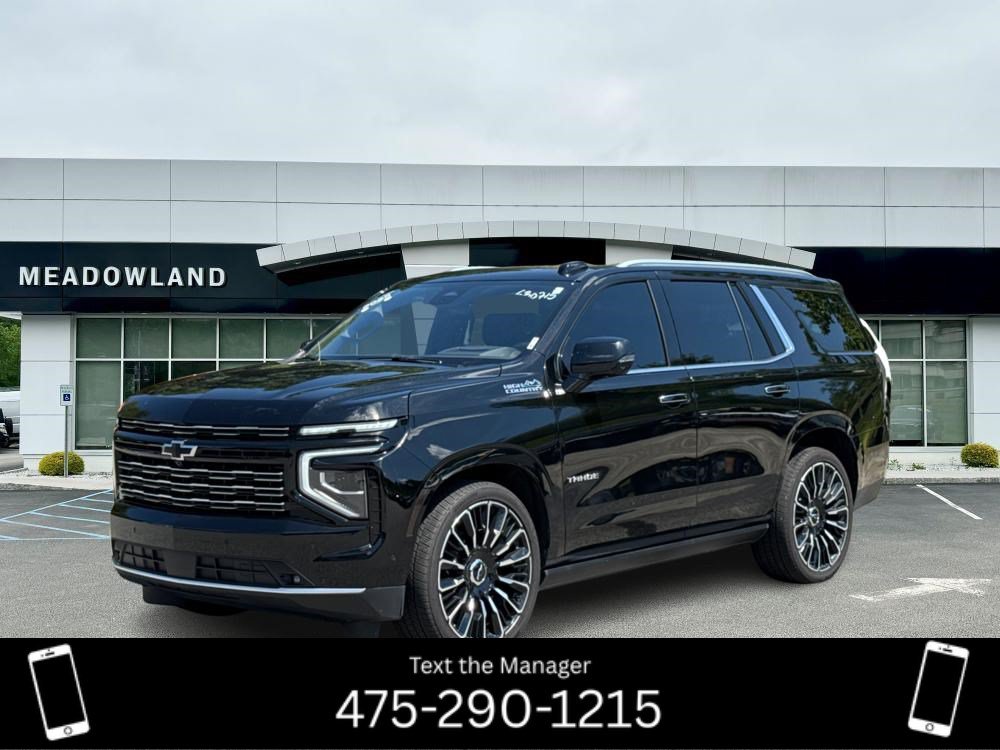 Used 2025 Chevrolet Tahoe High Country