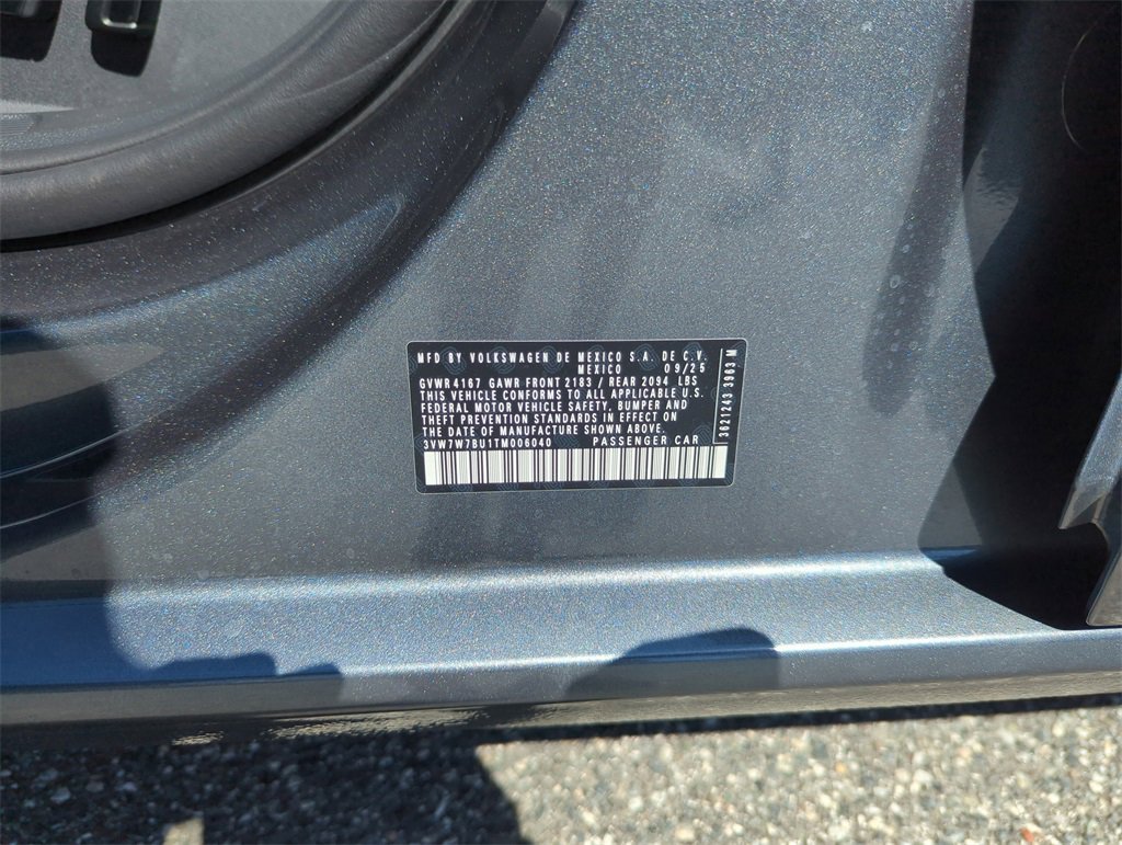 New 2026 Volkswagen Jetta SE image 44