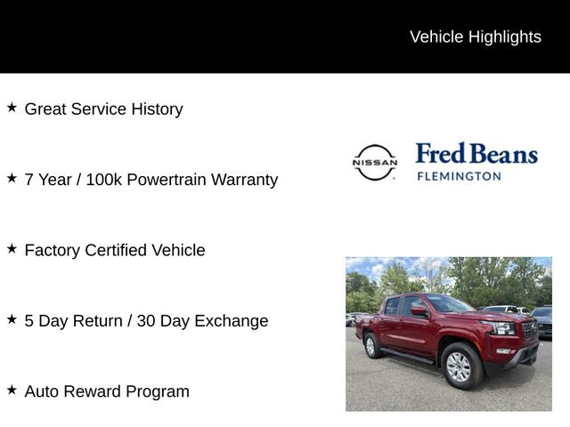 Certified 2023 Nissan Frontier SV w/ SV Convenience Package AWD/4WD image 5