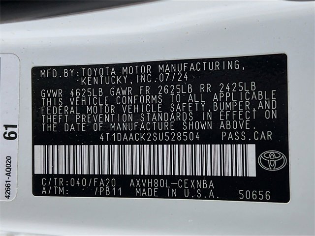 Used 2025 Toyota Camry LE image 27