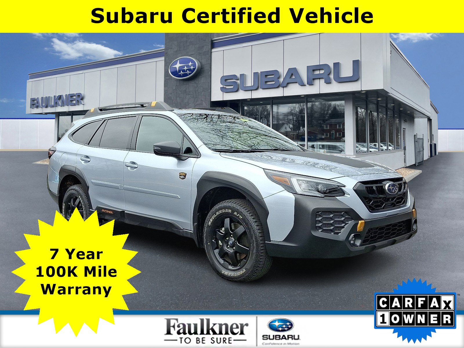 Certified 2025 Subaru Outback Wilderness AWD/4WD image 1