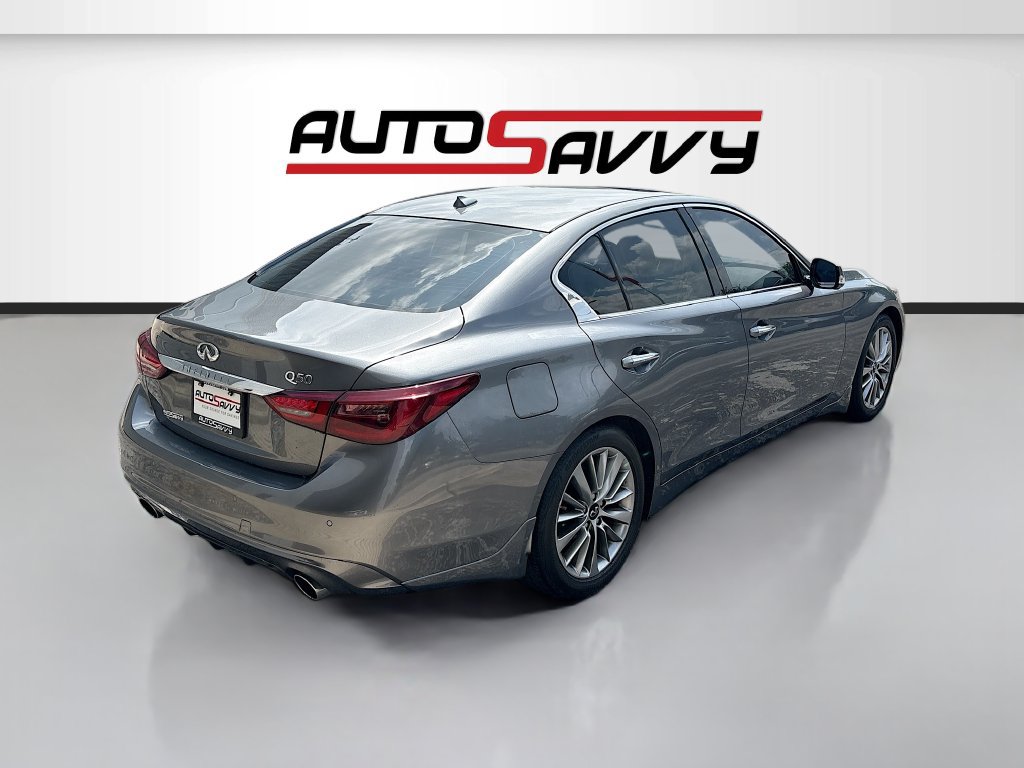 Used 2023 INFINITI Q50 Luxe w/ Cargo Package RWD image 7