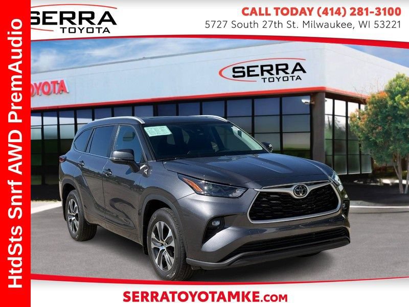 Used 2023 Toyota Highlander XLE AWD/4WD video 1