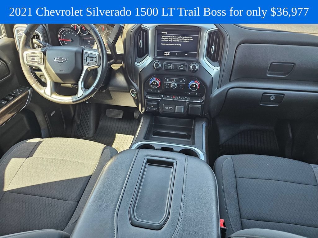 Used 2021 Chevrolet Silverado 1500 LT Trail Boss w/ Convenience Package II AWD/4WD image 15