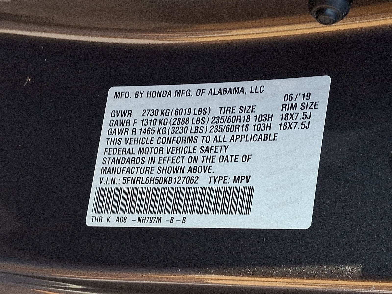 Used 2019 Honda Odyssey EX image 27