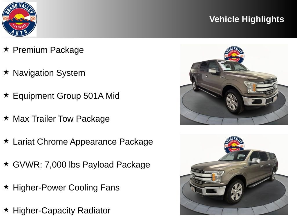 Used 2018 Ford F150 Lariat image 2