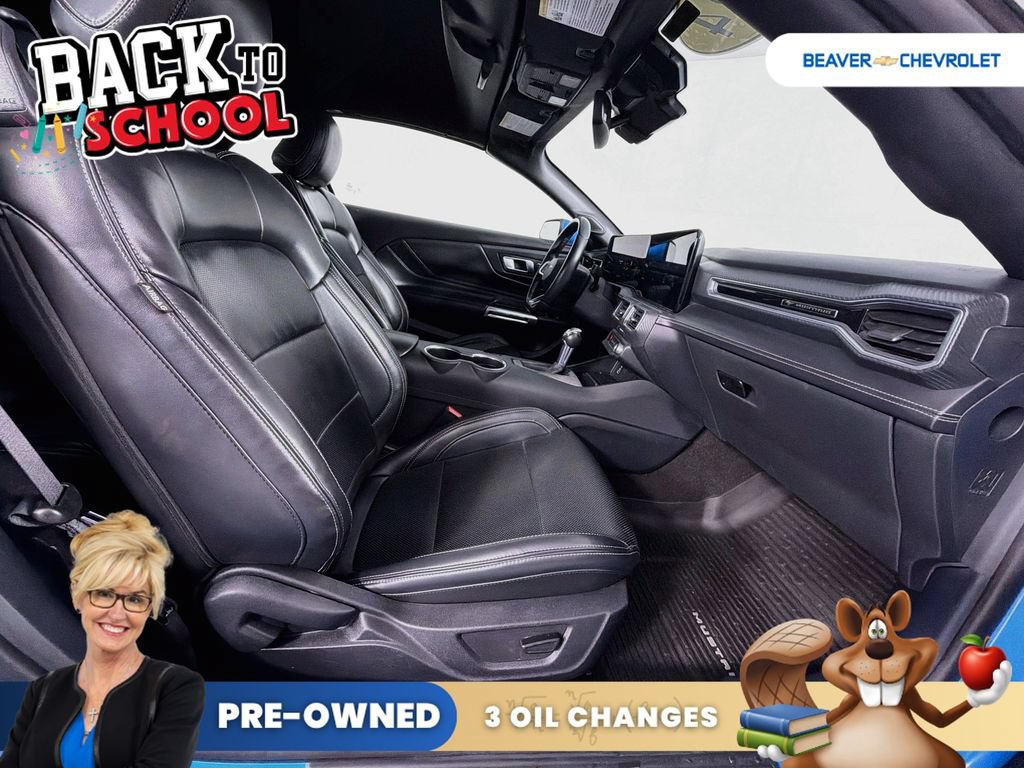 Used 2024 Ford Mustang Premium w/ Wheel & Stripe Package RWD image 21