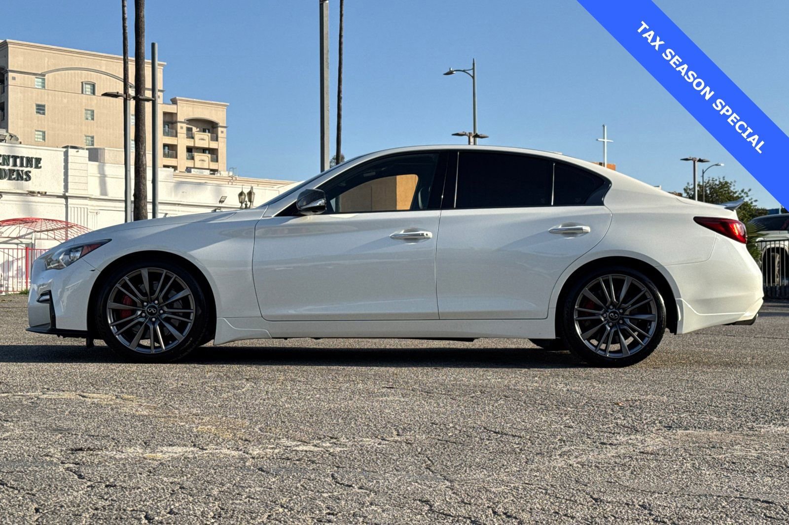 Used 2021 INFINITI Q50 Red Sport 400 w/ Cargo Package image 7