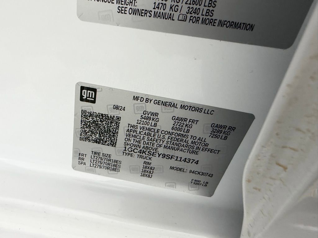 Used 2025 Chevrolet Silverado 3500 W/T w/ WT/CX Safety Package image 32