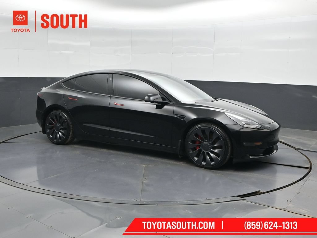 Used 2021 Tesla Model 3 Performance AWD/4WD image 1