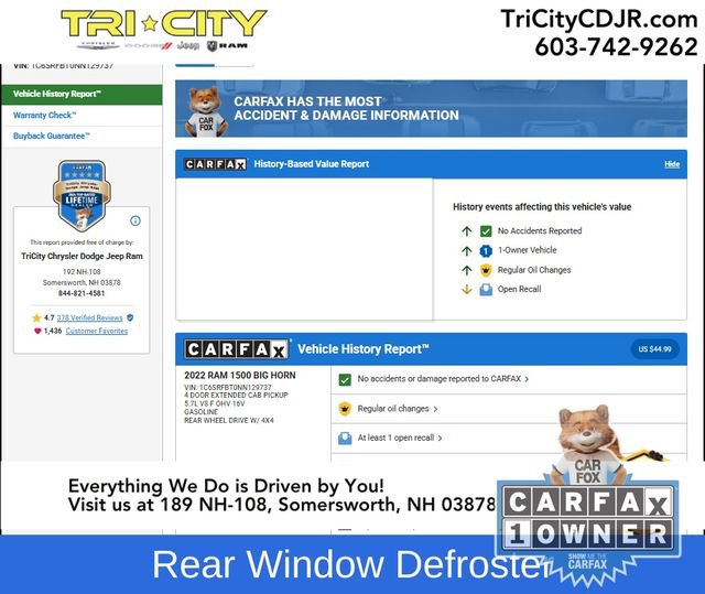 Used 2022 RAM 1500 Big Horn image 11