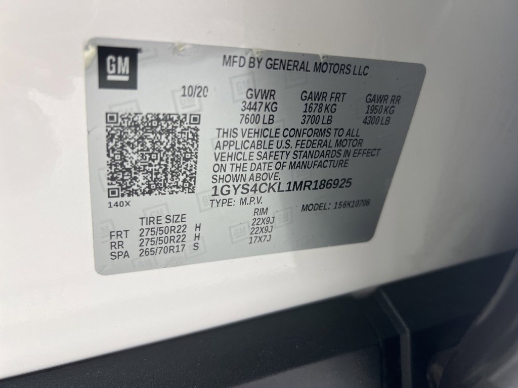 Used 2021 Cadillac Escalade Premium Luxury w/ Driver Assist Tech Package image 33