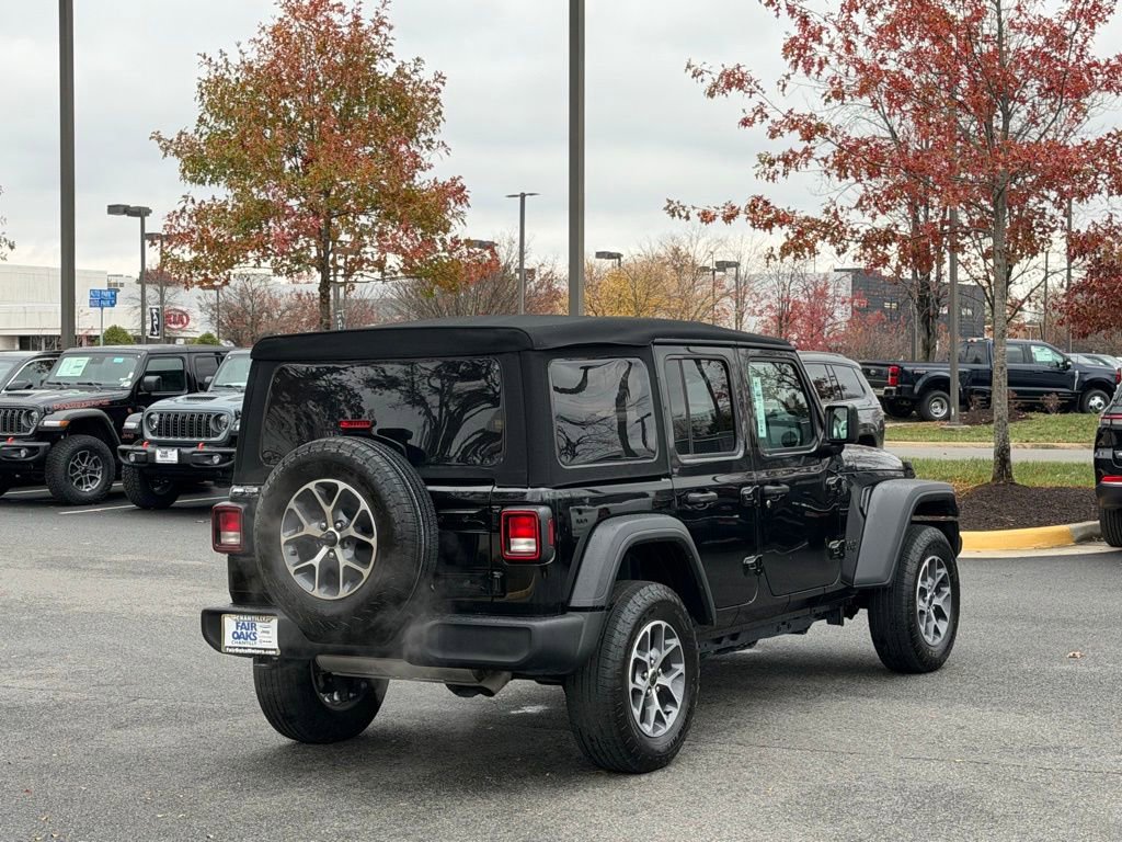 Certified 2024 Jeep Wrangler Sport S image 7