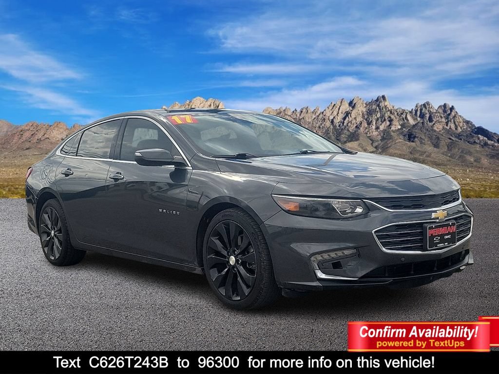 Used 2017 Chevrolet Malibu Premier w/ Premier Sun and Wheel Package FWD image 1