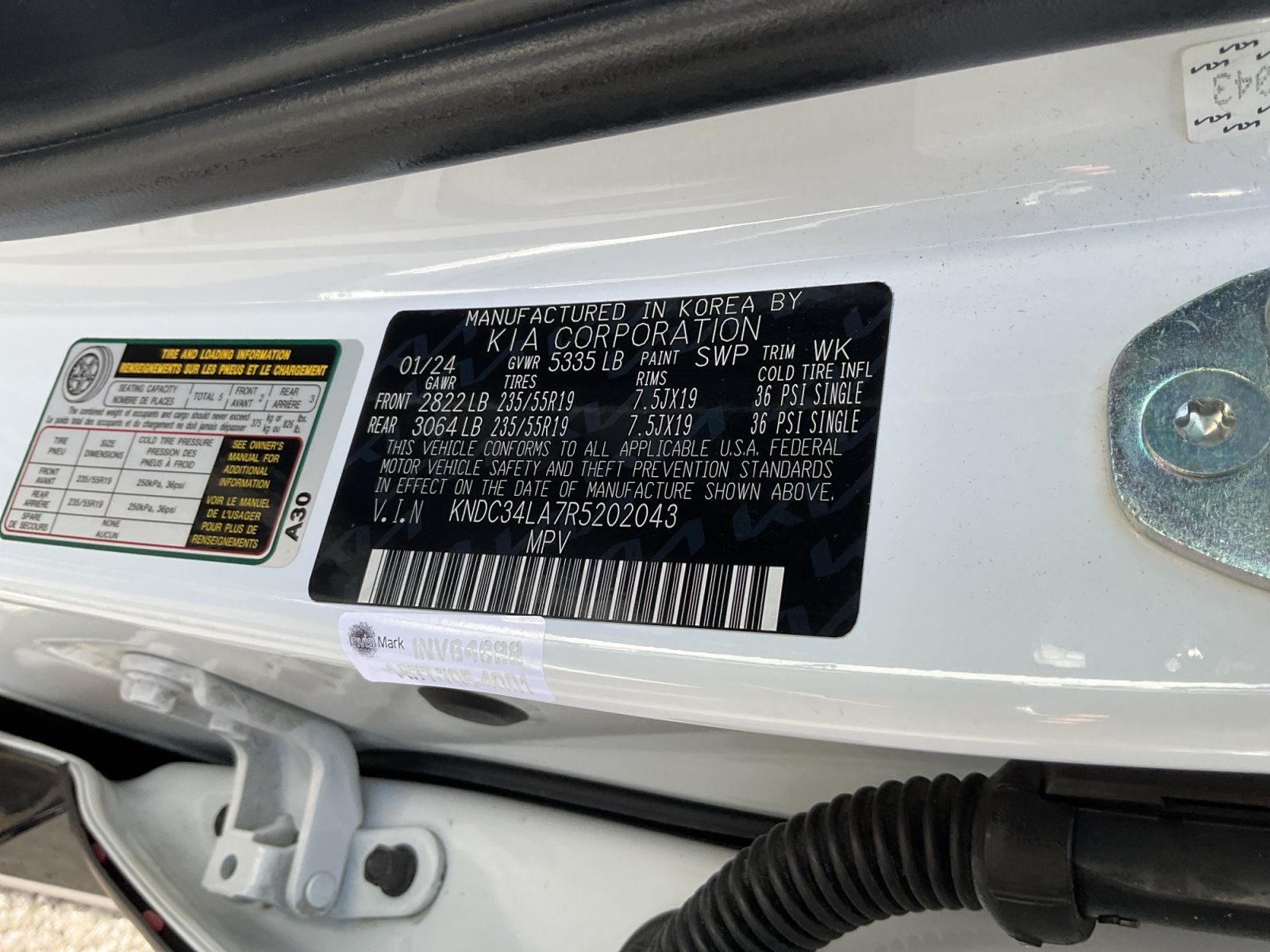 Used 2024 Kia EV6 Wind RWD image 27