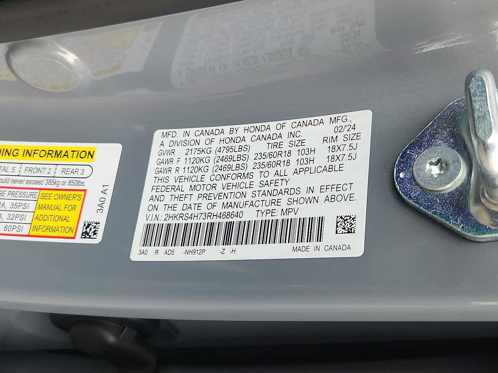 Certified 2024 Honda CR-V EX-L image 26