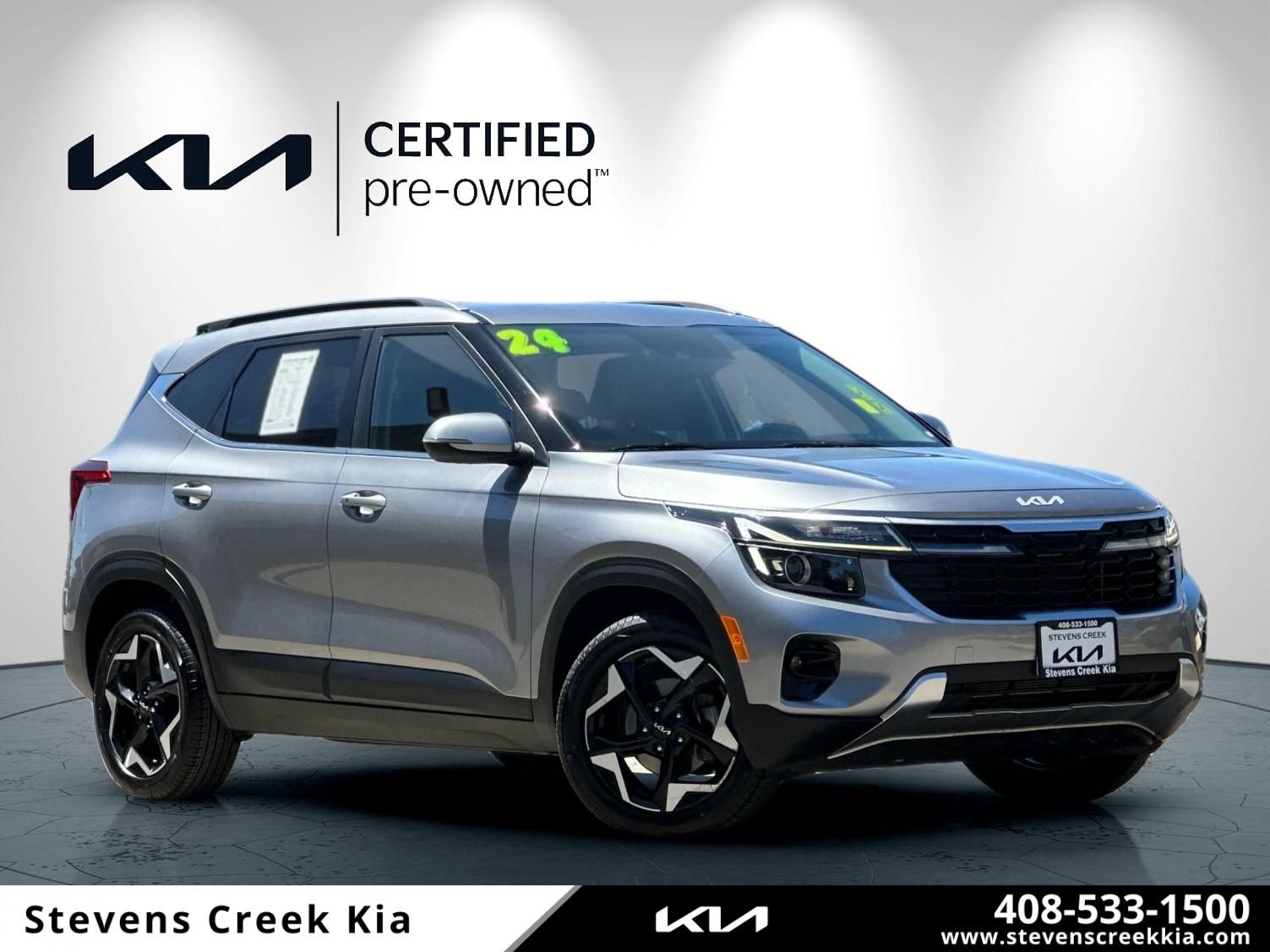 Certified 2024 Kia Seltos EX FWD image 1
