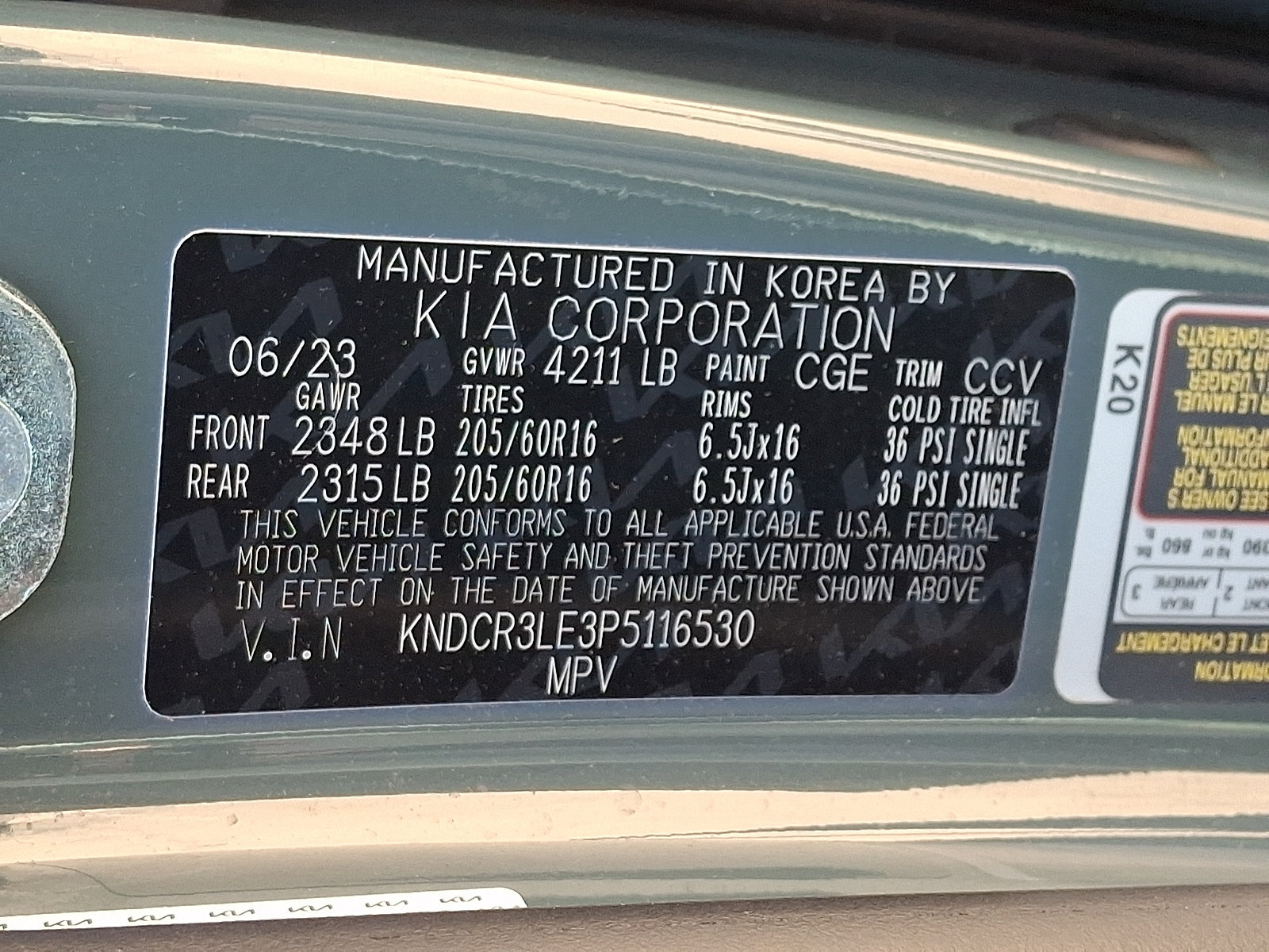 Certified 2023 Kia Niro EX FWD image 28