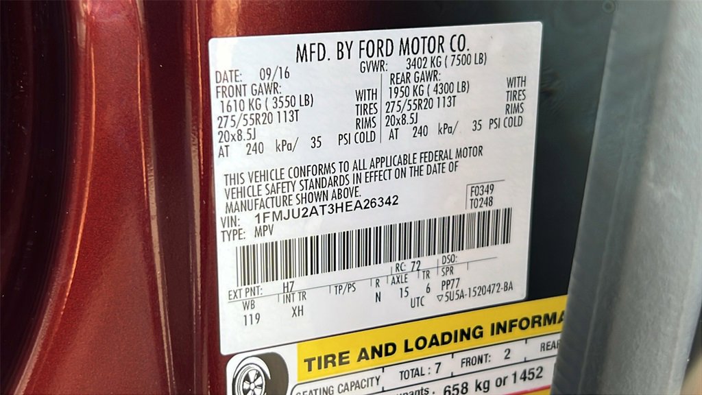 Used 2017 Ford Expedition Limited image 34